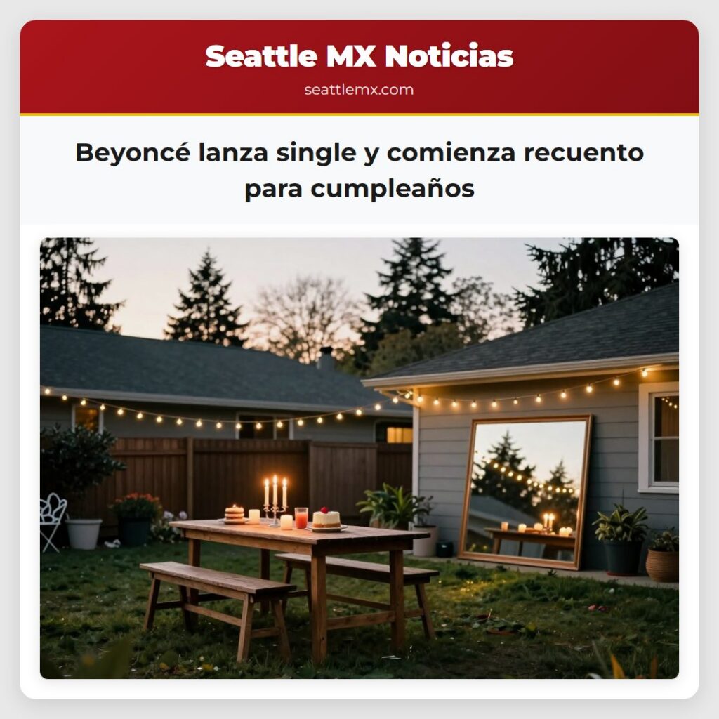Noticias De Seattle 1 Beyoncé lanza single y comienza recuento para