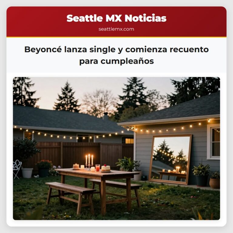 Beyoncé lanza single y comienza recuento para cumpleaños