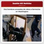 Dos hombres acusados de robos a farmacias en Washington