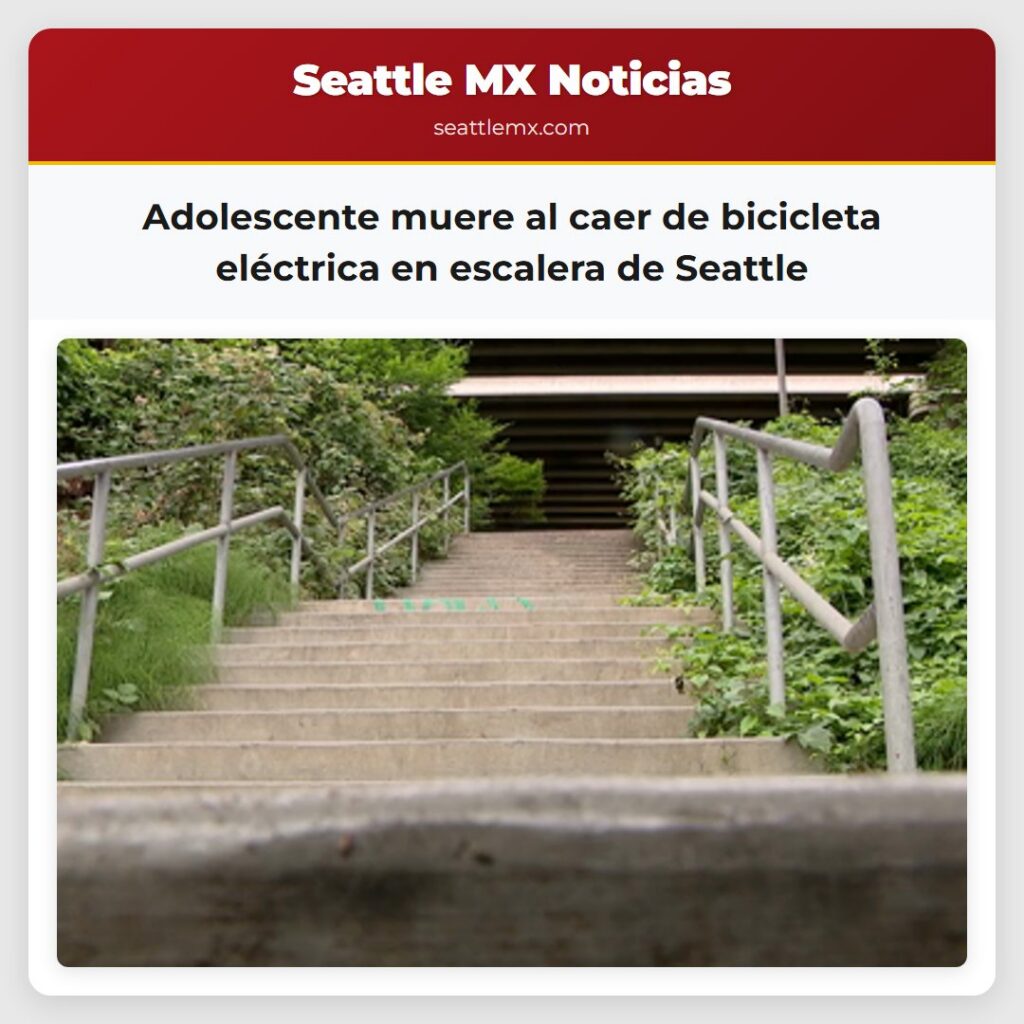Adolescente muere al caer de bicicleta eléctrica
