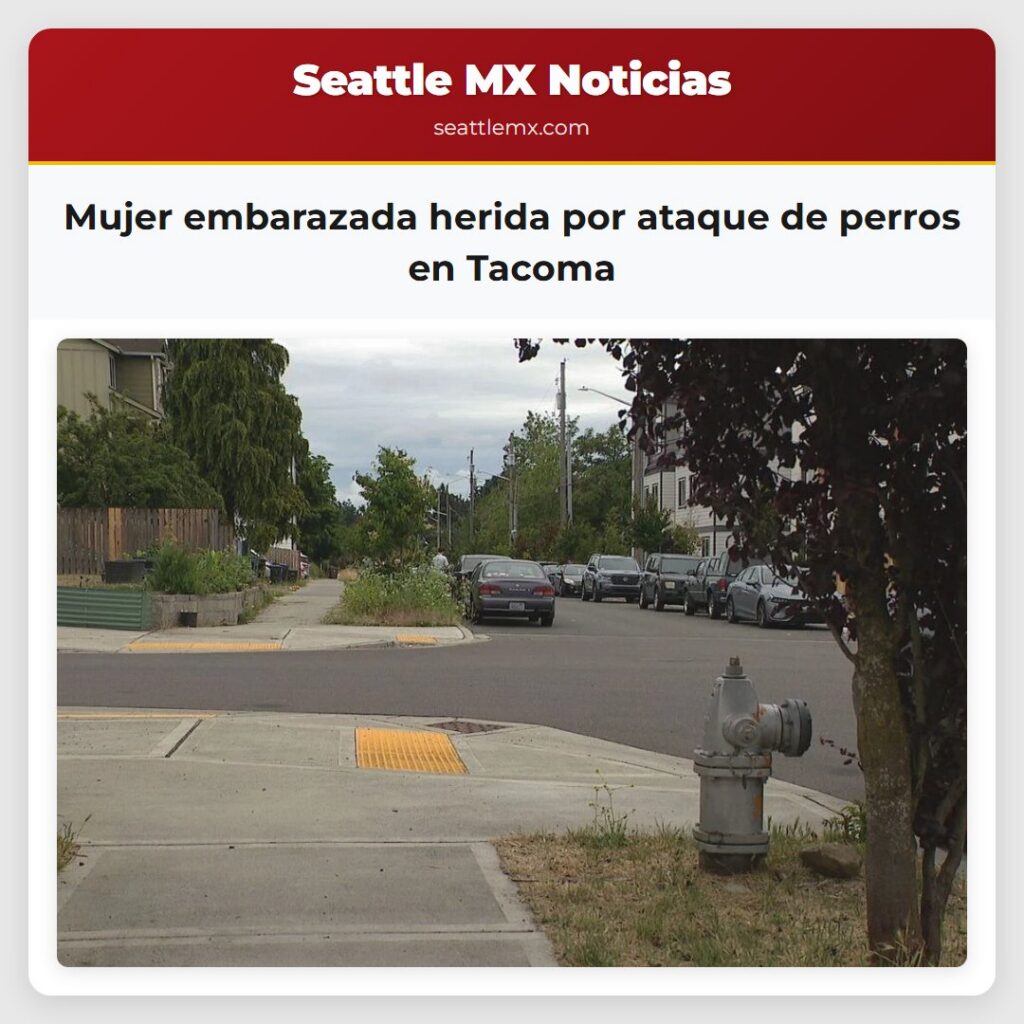 Mujer embarazada herida por ataque de perros en