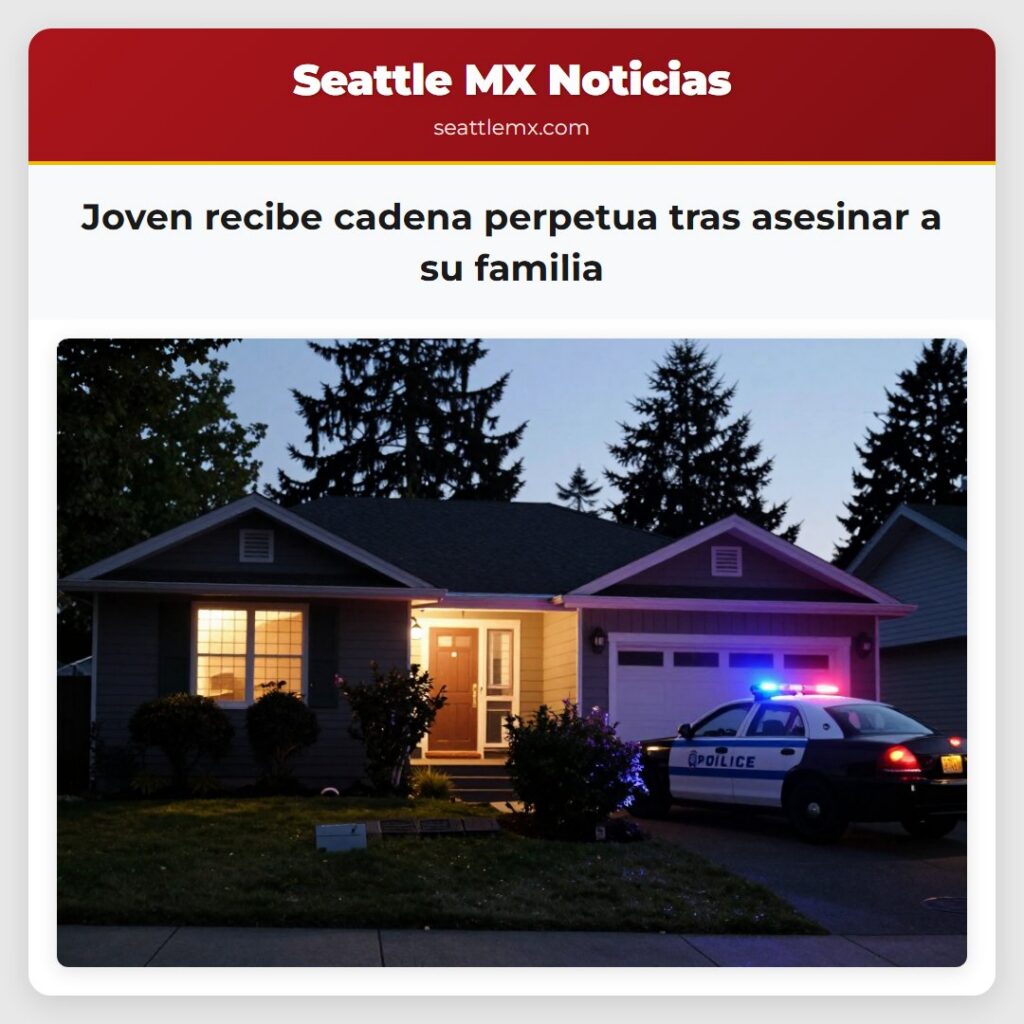 Joven recibe cadena perpetua tras asesinar a su