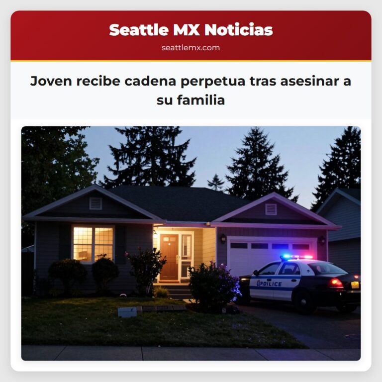 Joven recibe cadena perpetua tras asesinar a su familia