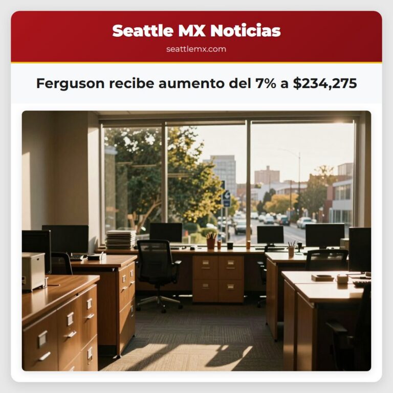 Ferguson recibe aumento del 7% a $234275