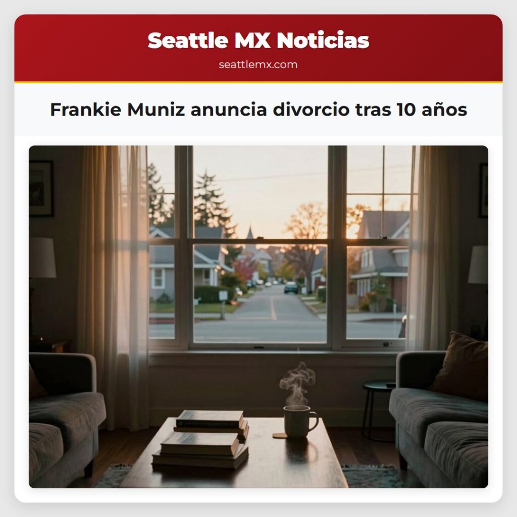 Frankie Muniz anuncia divorcio tras 10 años