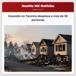 Incendio en Tacoma desplaza a más de 30 personas