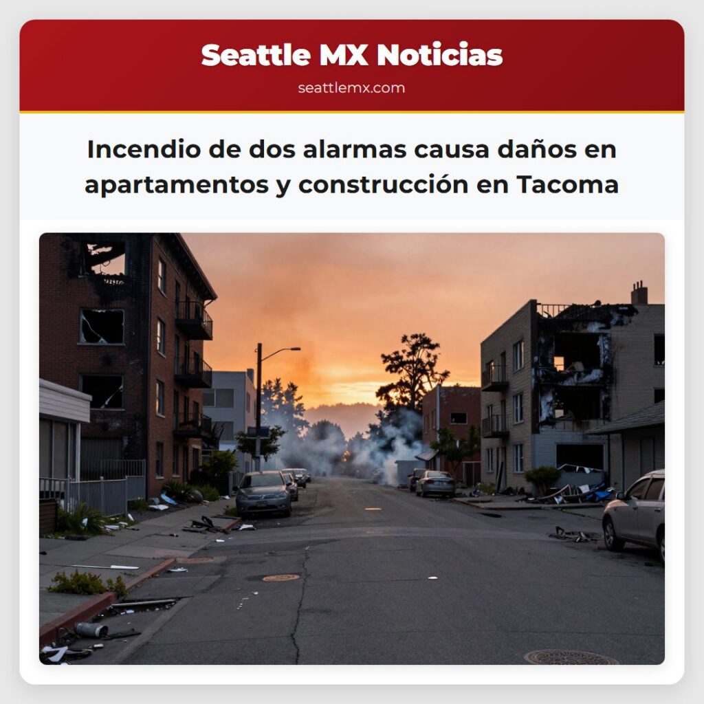 Incendio de dos alarmas causa daños en