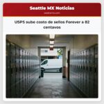 USPS sube costo de sellos Forever a 82 centavos