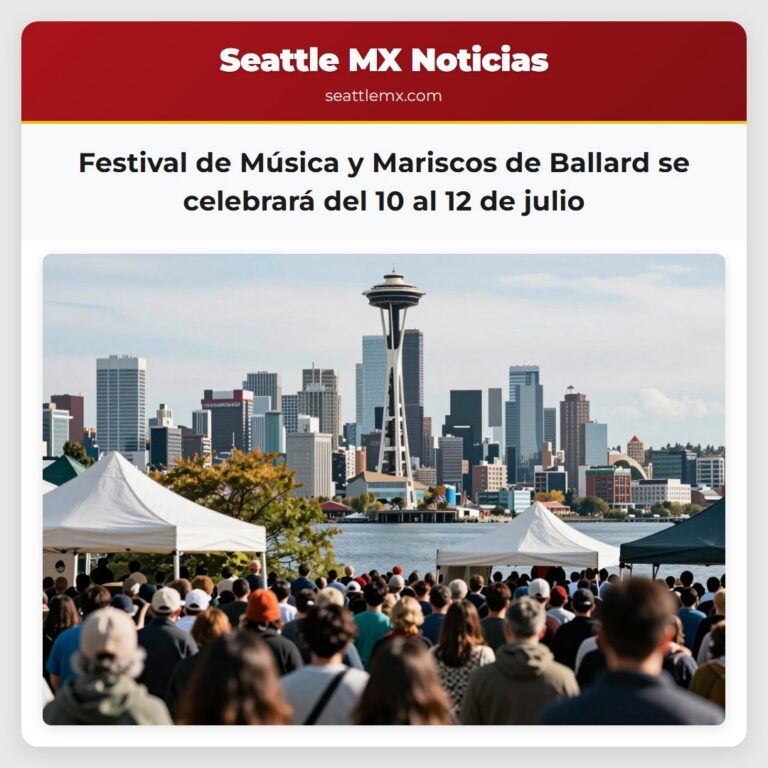 Festival de Música y Mariscos de Ballard se celebrará del 10 al 12 de julio