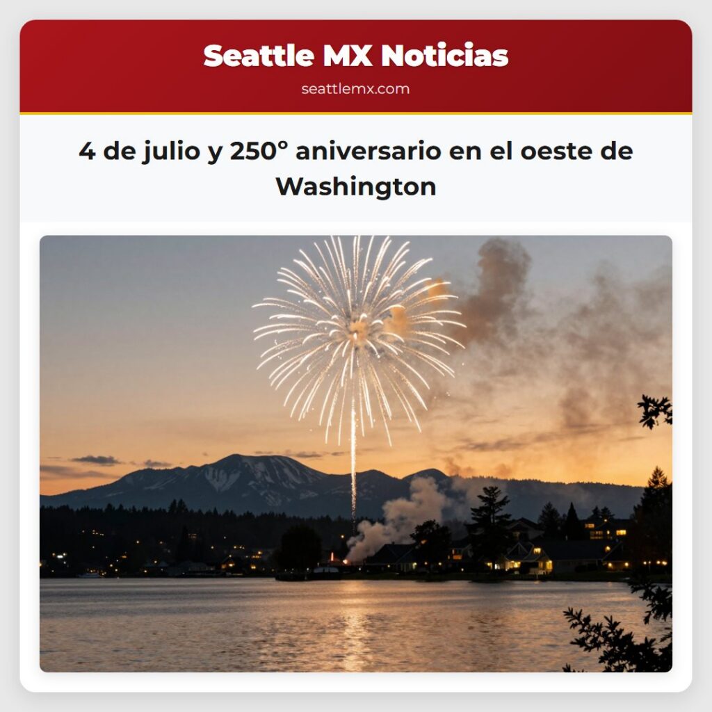 4 de julio y 250º aniversario en el oeste de