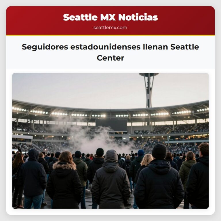 Seguidores estadounidenses llenan Seattle Center