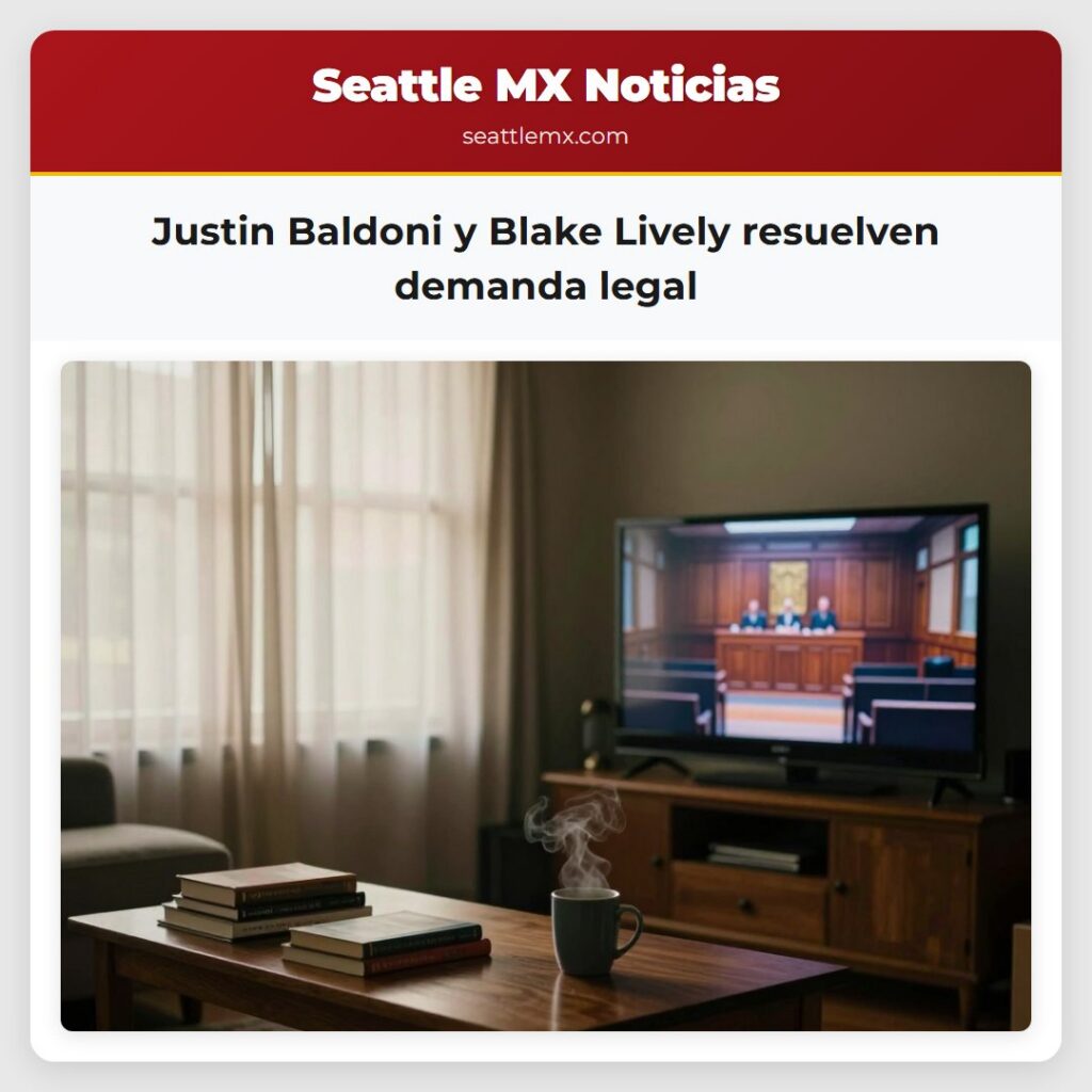 Justin Baldoni y Blake Lively resuelven demanda