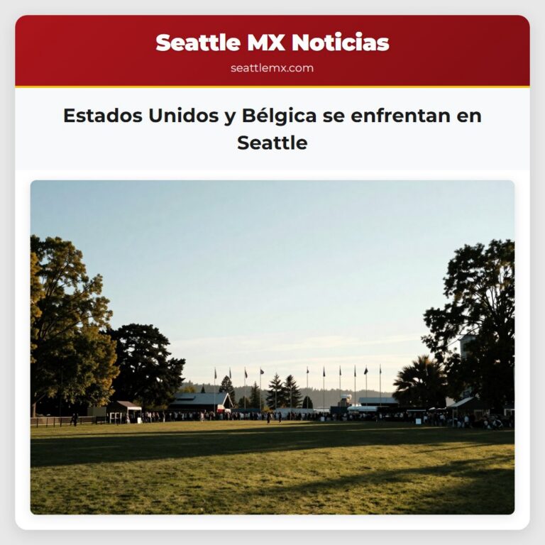 Estados Unidos y Bélgica se enfrentan en Seattle
