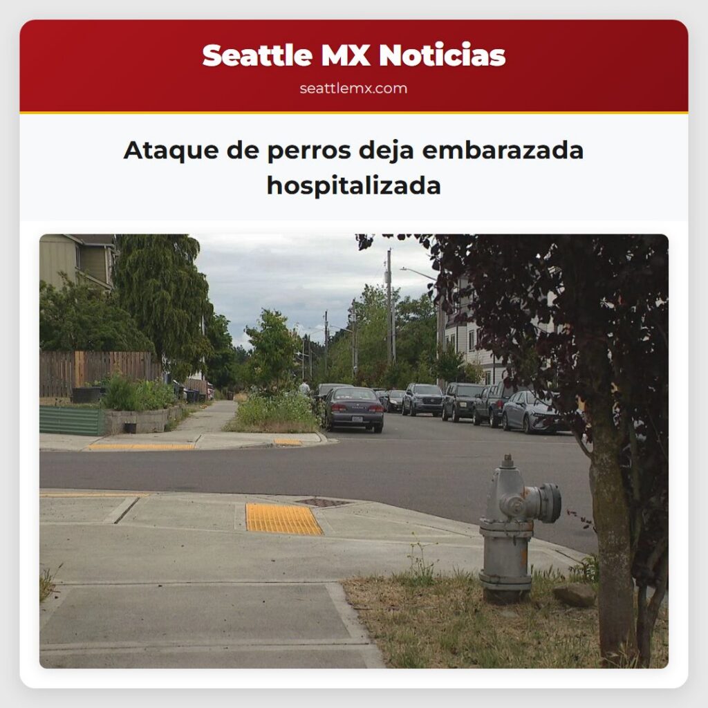 Ataque de perros deja embarazada hospitalizada