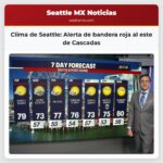 Clima de Seattle Alerta de bandera roja al este de Cascadas