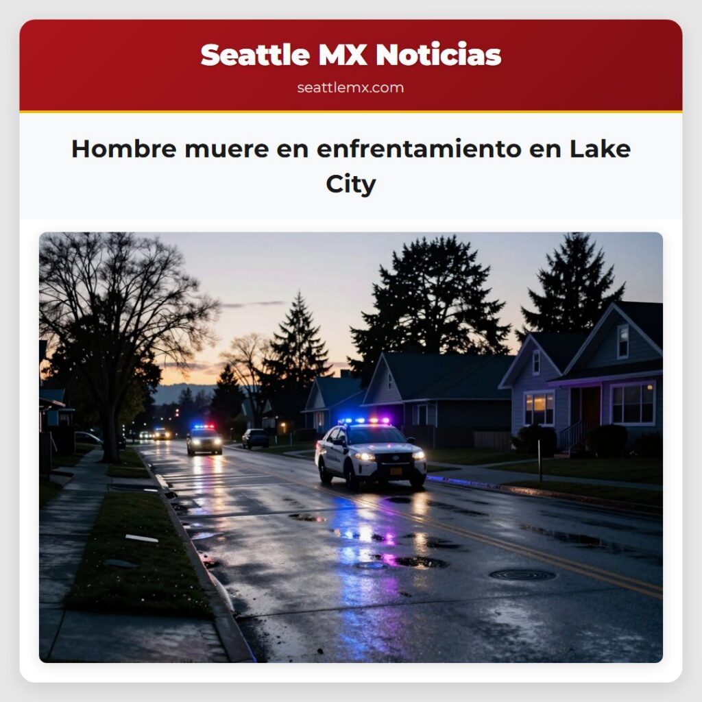 Hombre muere en enfrentamiento en Lake City