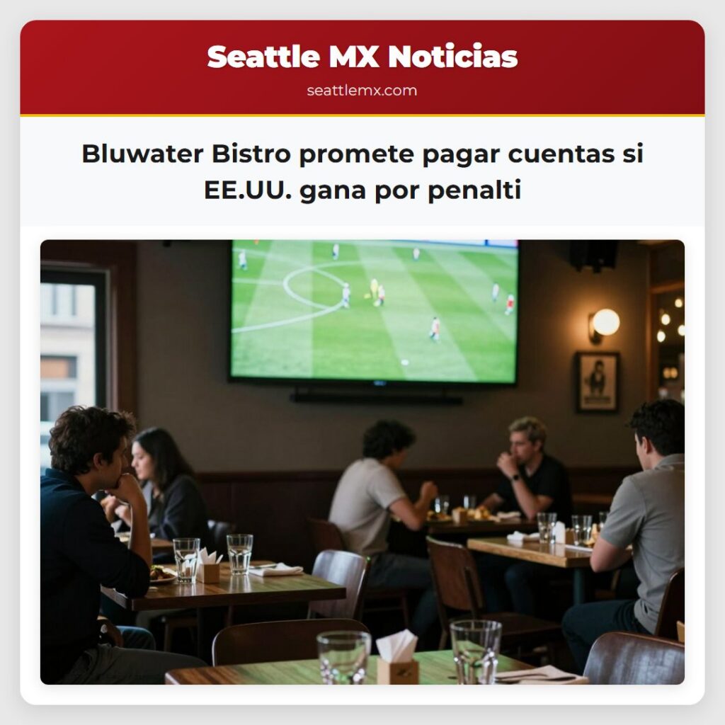 Bluwater Bistro promete pagar cuentas si EE.UU.