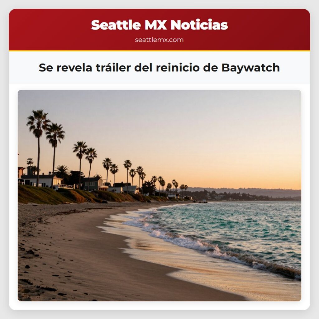Se revela tráiler del reinicio de Baywatch