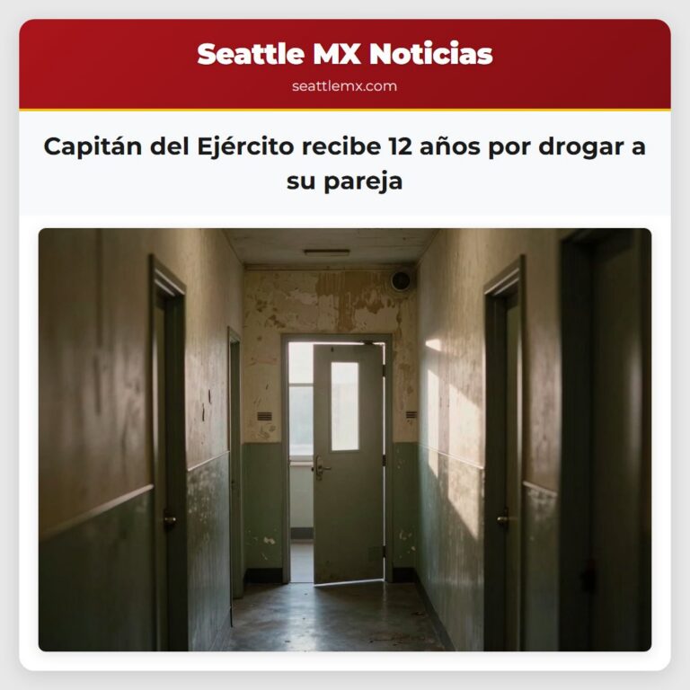 Capitán del Ejército recibe 12 años por drogar a su pareja