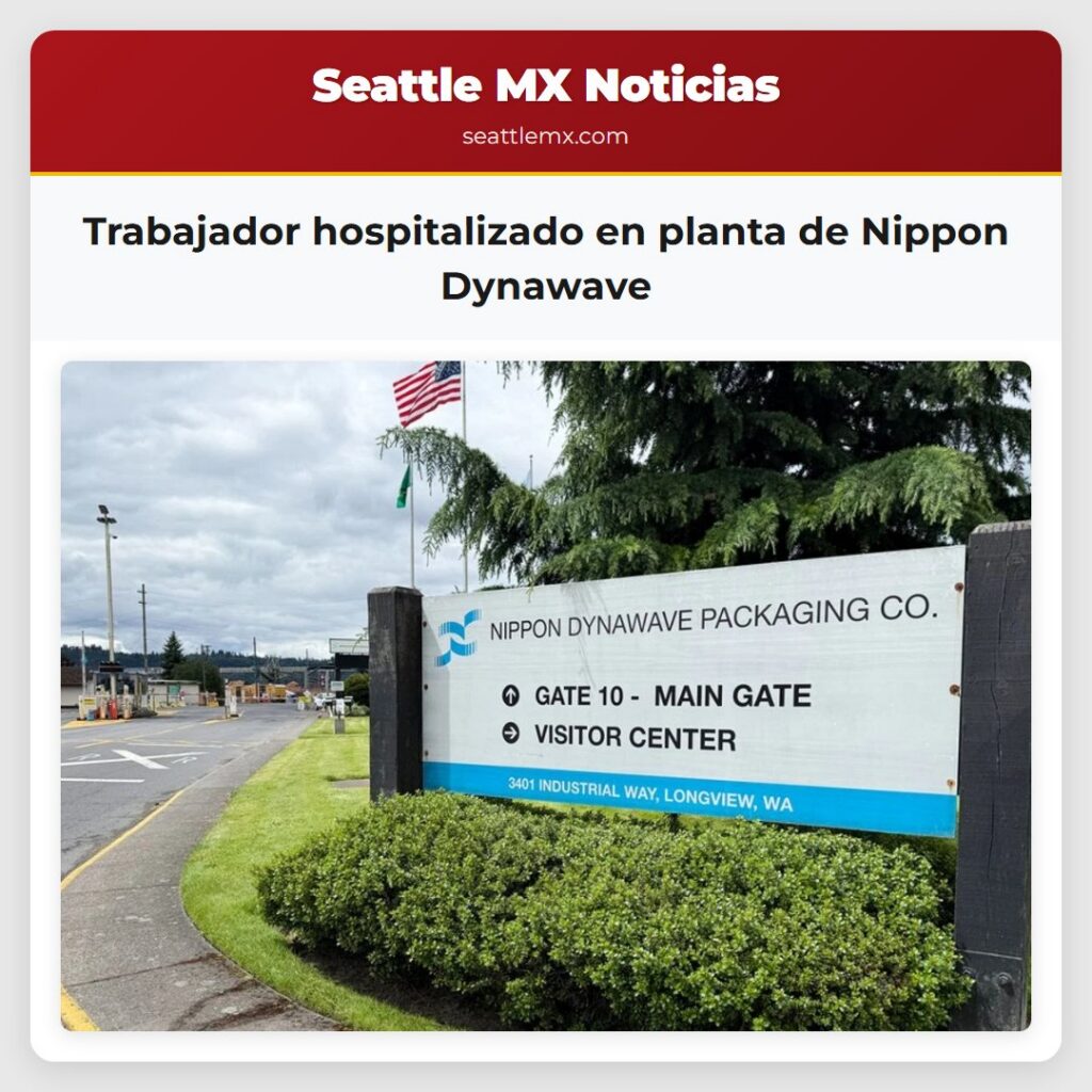 Trabajador hospitalizado en planta de Nippon