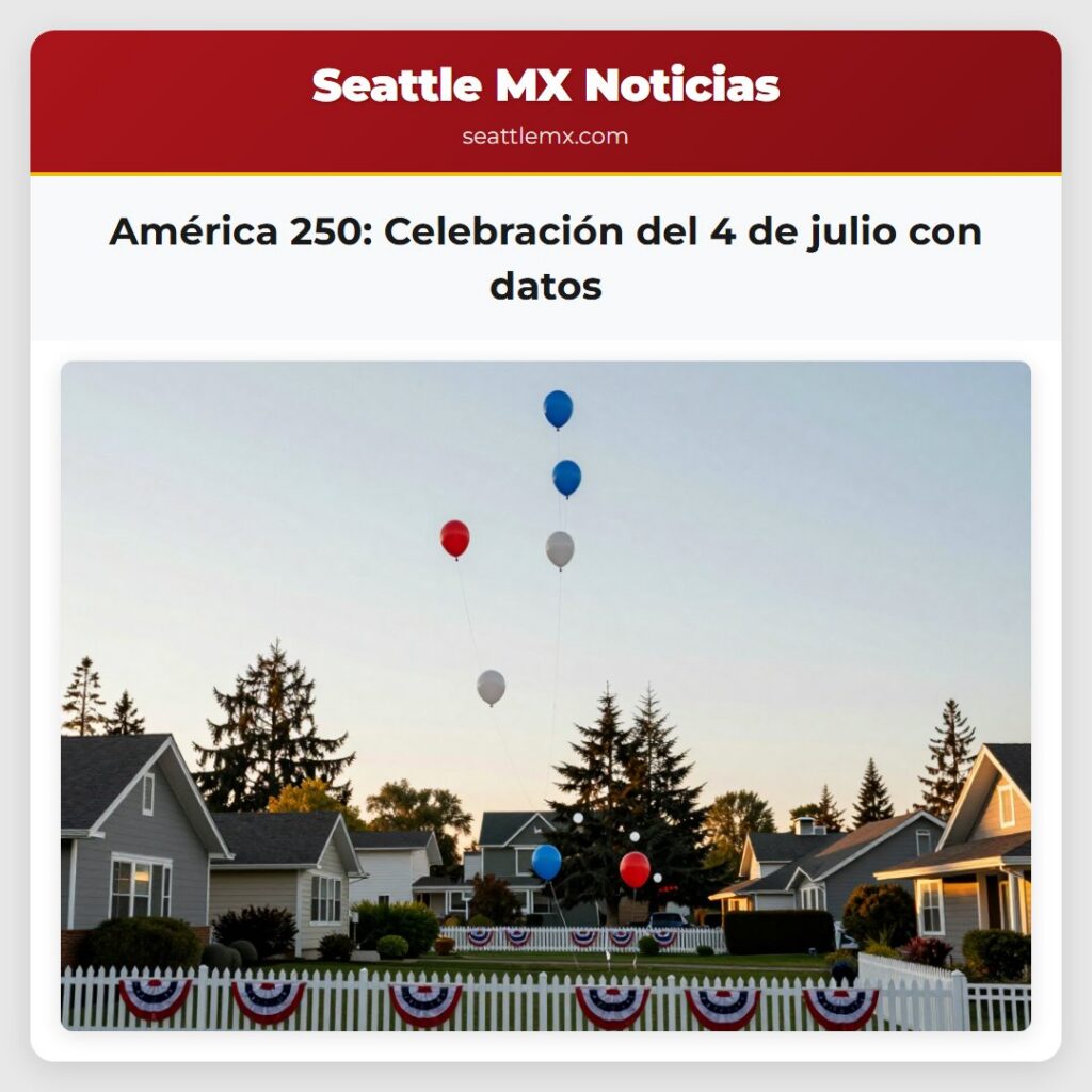 América 250: Celebración del 4 de julio con datos