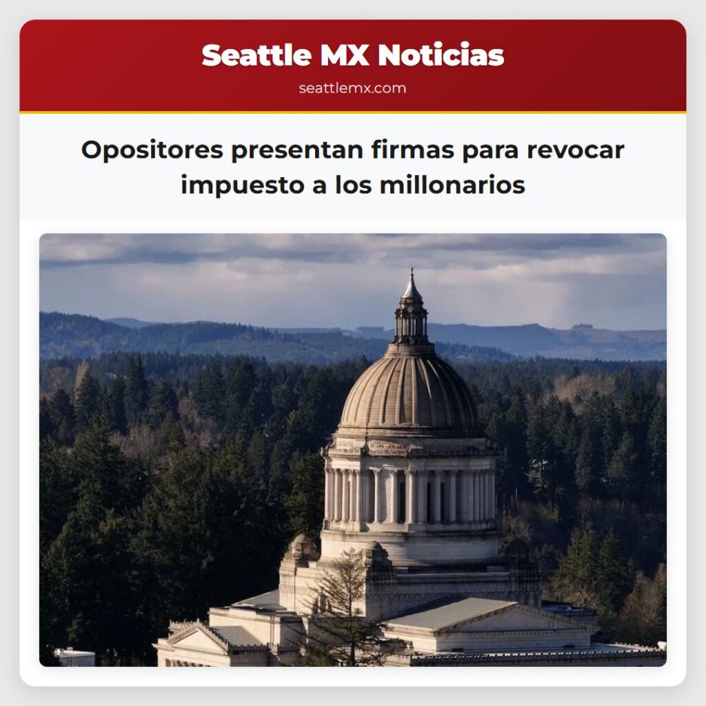 Opositores presentan firmas para revocar impuesto