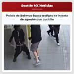 Policía de Bellevue busca testigos de intento de agresión con cuchillo