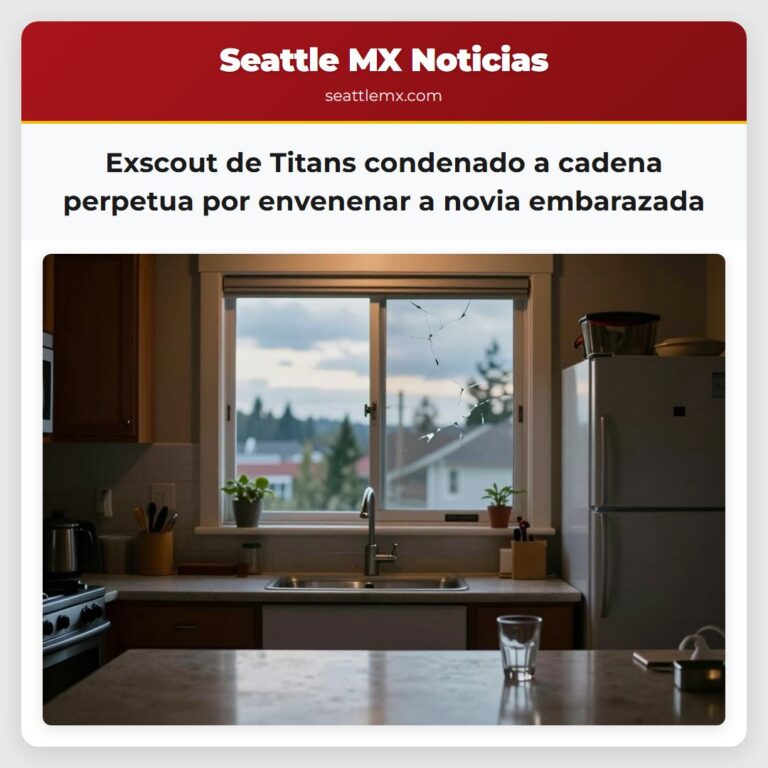 Exscout de Titans condenado a cadena perpetua por envenenar a novia embarazada