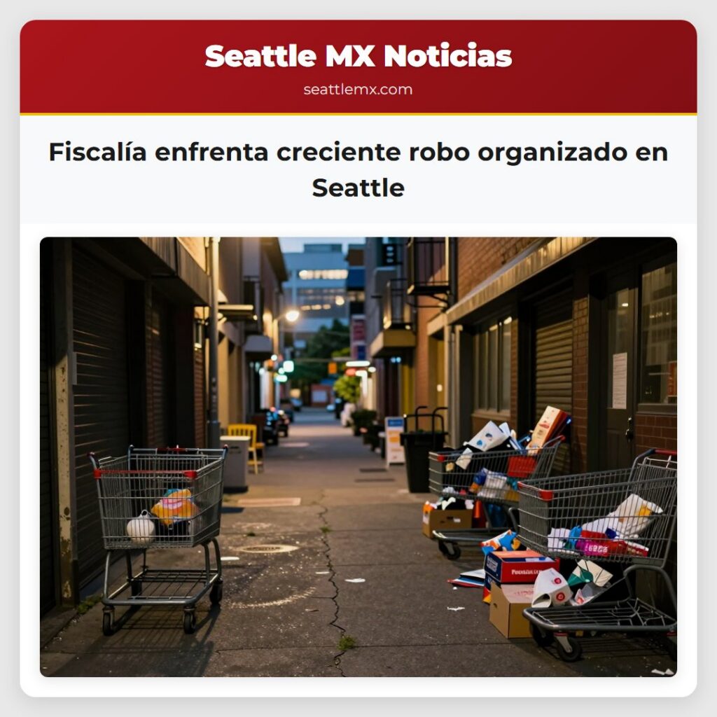 Fiscalía enfrenta creciente robo organizado en