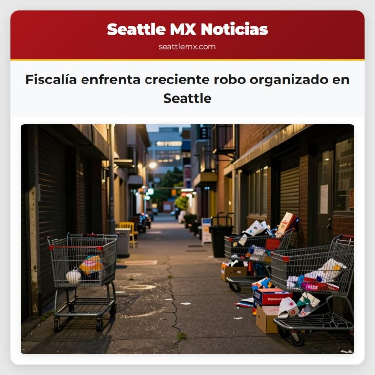 Fiscalía enfrenta creciente robo organizado en Seattle